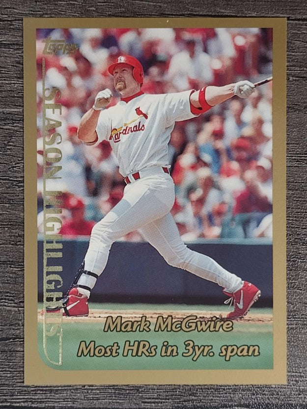 1999 Topps #201 Mark McGwire HL