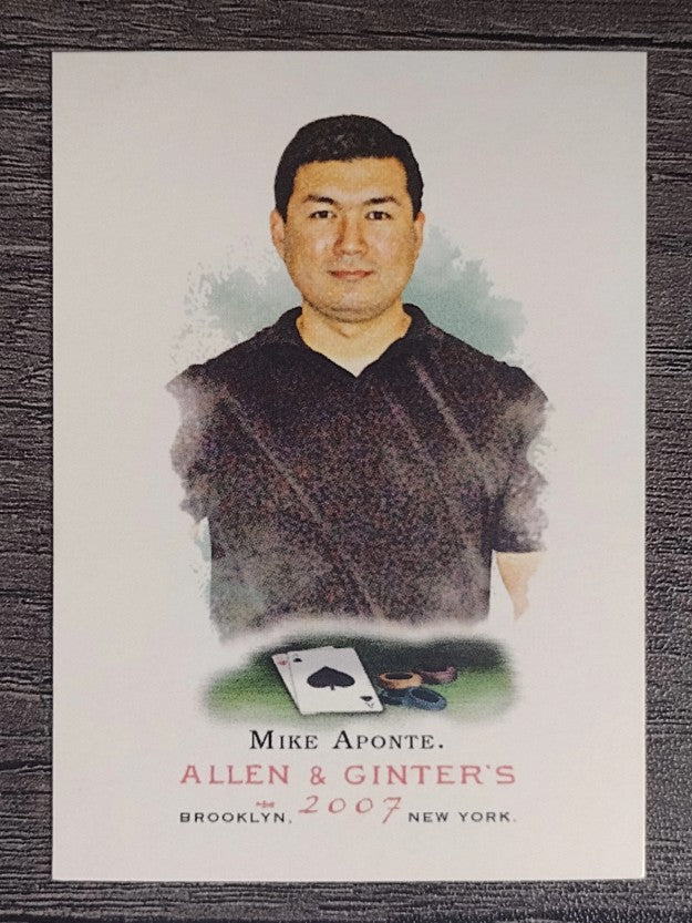 2007 Topps Allen and Ginter #249 Mike Aponte