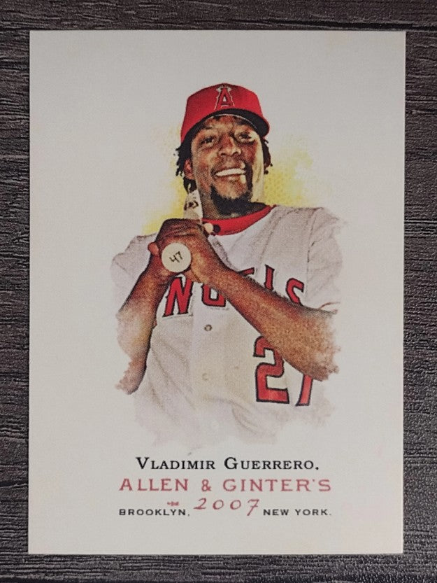 2007 Topps Allen and Ginter #20 Vladimir Guerrero