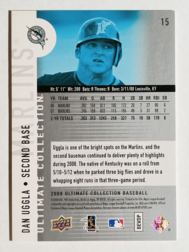 2008 Ultimate Collection #15 Dan Uggla