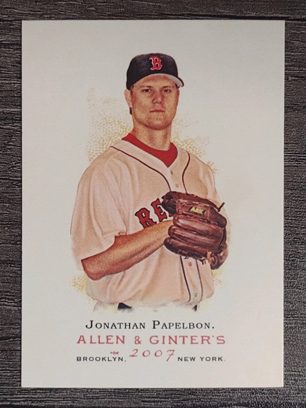 2007 Topps Allen and Ginter #37 Jonathan Papelbon