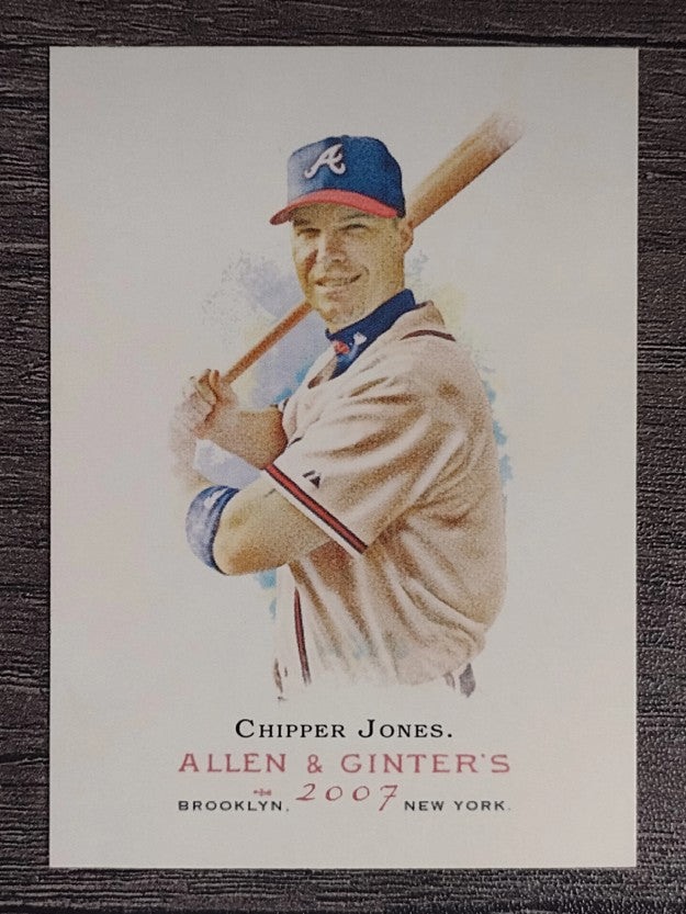 2007 Topps Allen and Ginter #208 Chipper Jones
