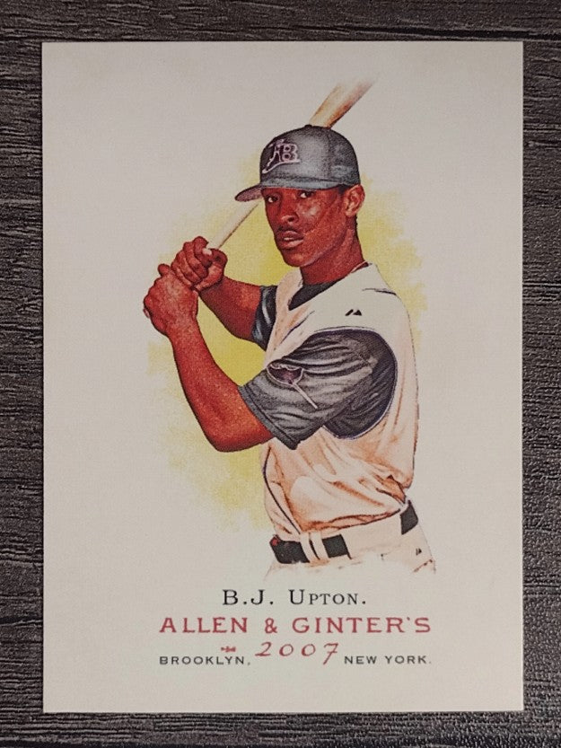 2007 Topps Allen and Ginter #212 B.J. Upton