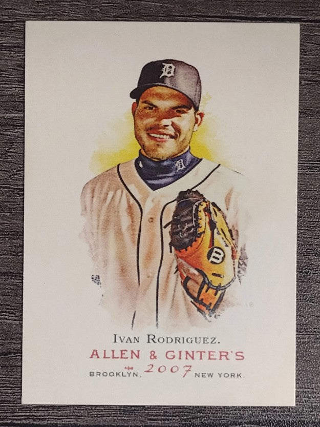 2007 Topps Allen and Ginter #85 Ivan Rodriguez