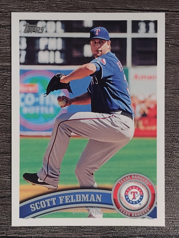 2011 Topps #498 Scott Feldman