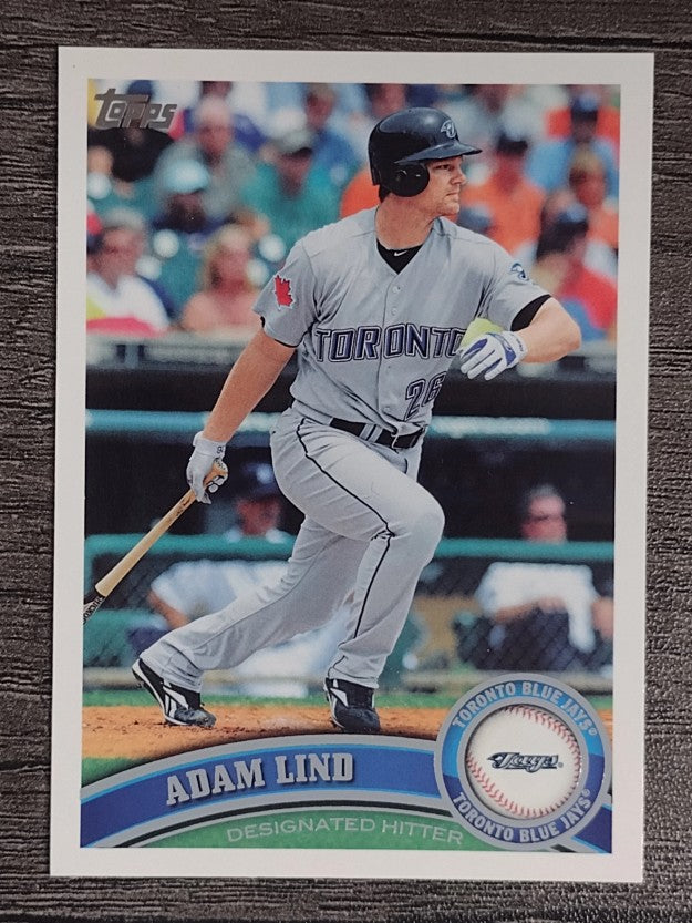 2011 Topps #365 Adam Lind