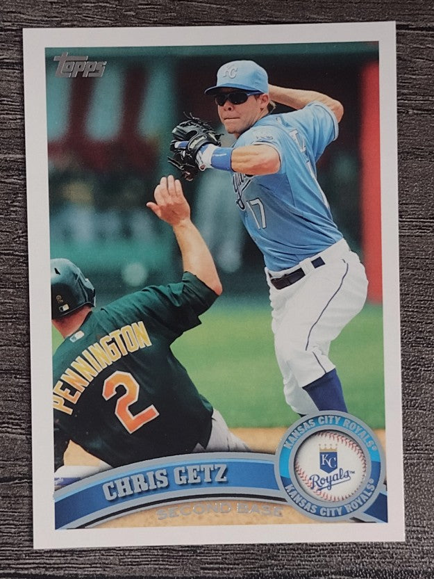 2011 Topps #654 Chris Getz