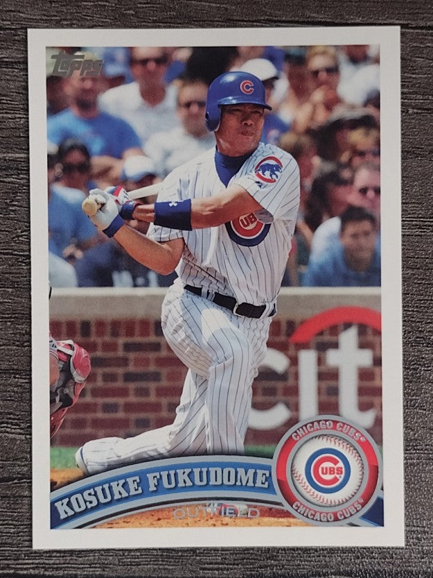 2011 Topps #582 Kosuke Fukudome