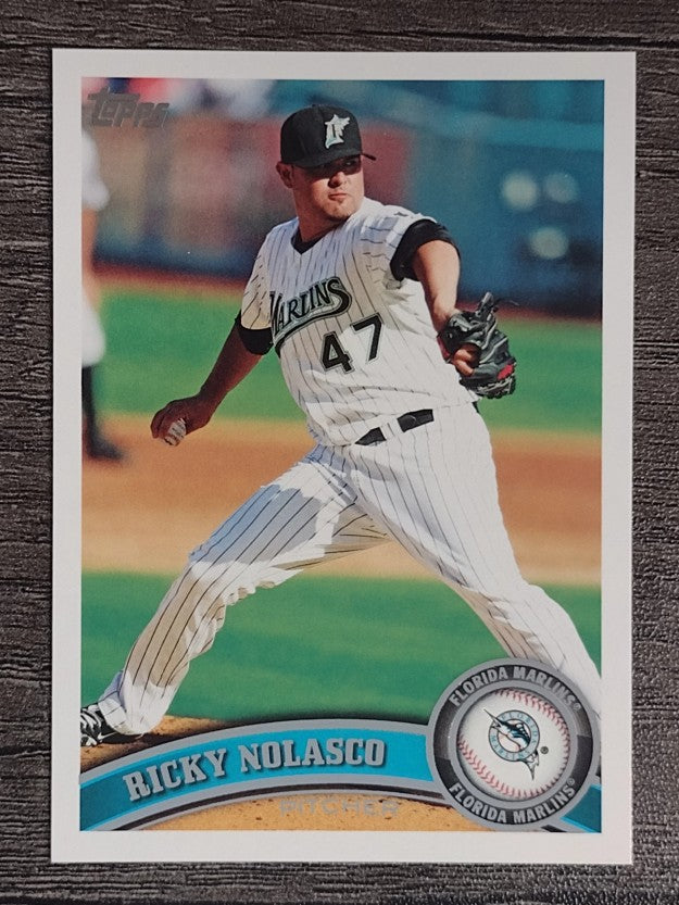 2011 Topps #637 Ricky Nolasco