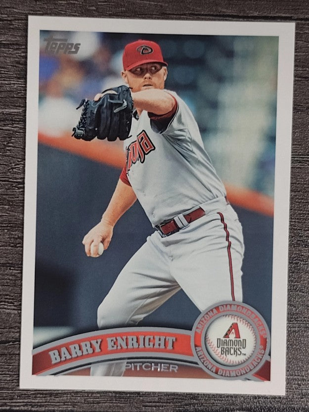2011 Topps #386 Barry Enright RC