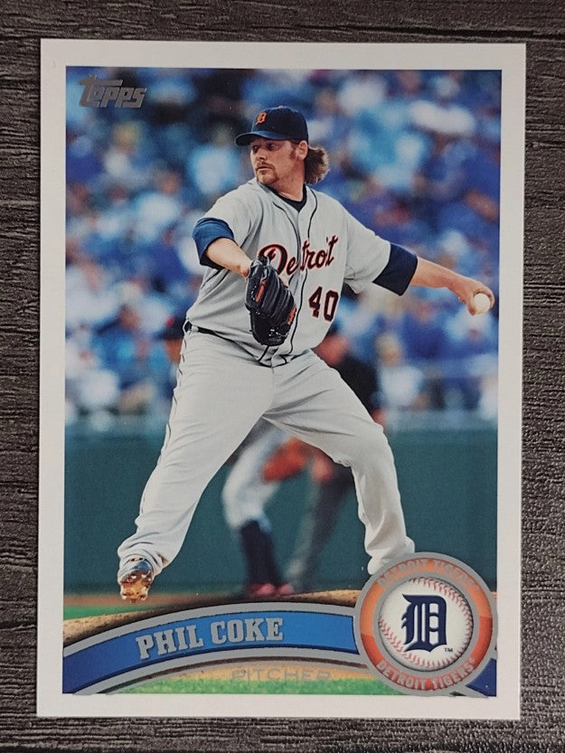 2011 Topps #391 Phil Coke