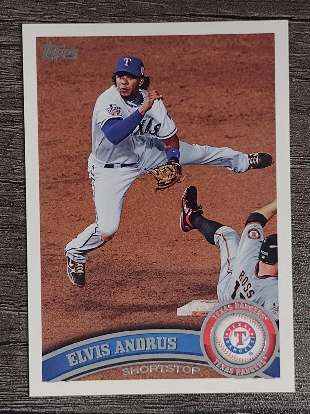2011 Topps #435A Elvis Andrus