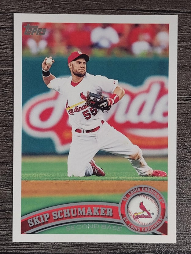 2011 Topps #429 Skip Schumaker