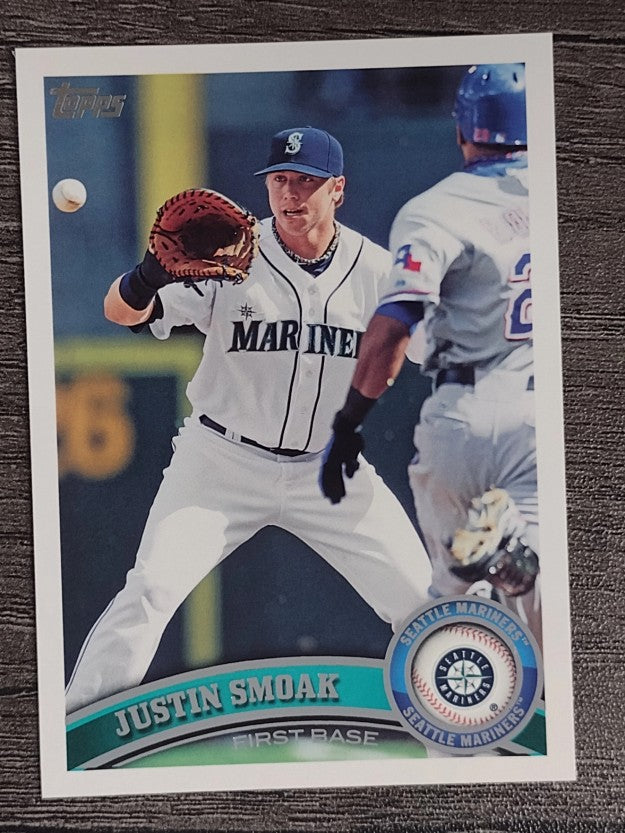 2011 Topps #483 Justin Smoak RC