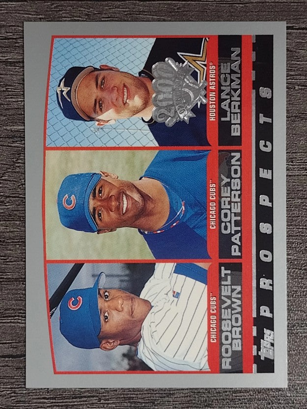 2000 Topps Opening Day #102 Lance Berkman/Corey Patterson