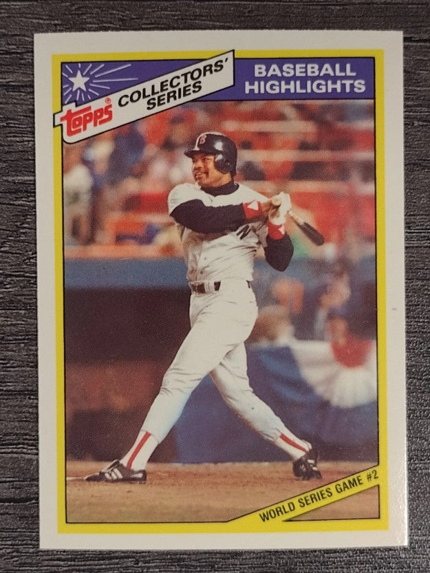 1987 Woolworth's Topps #22 Dave Henderson