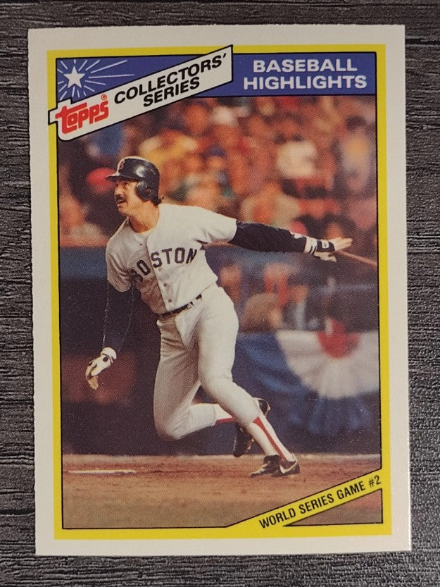 1987 Woolworth's Topps #21 Dwight Evans