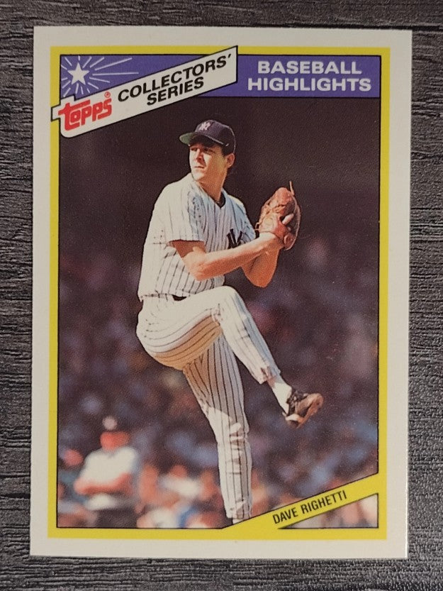 1987 Woolworth's Topps #14 Dave Righetti