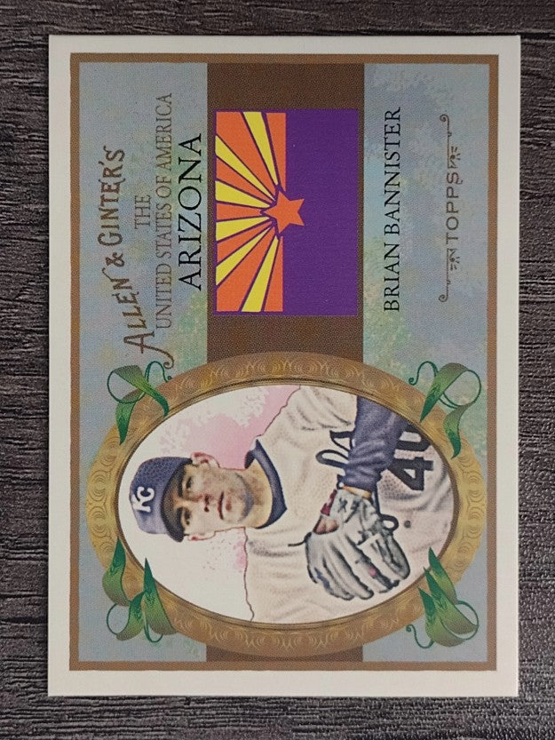 2008 Topps Allen and Ginter United States #US3 Brian Bannister