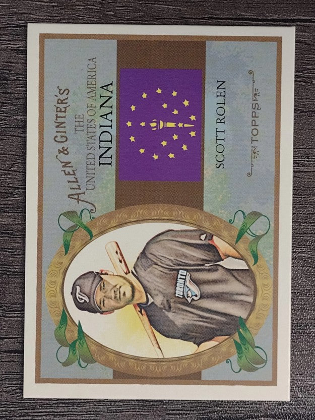 2008 Topps Allen and Ginter United States #US14 Scott Rolen
