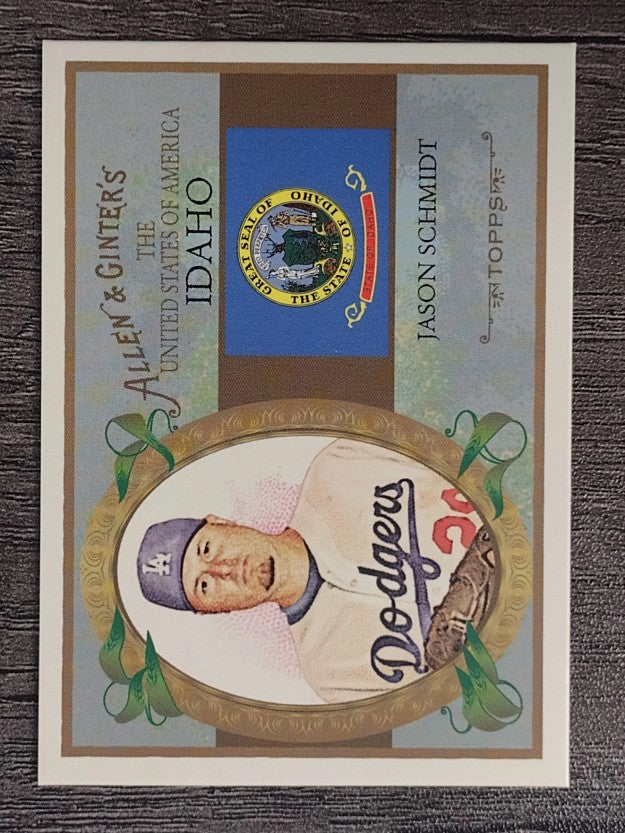 2008 Topps Allen and Ginter United States #US12 Jason Schmidt
