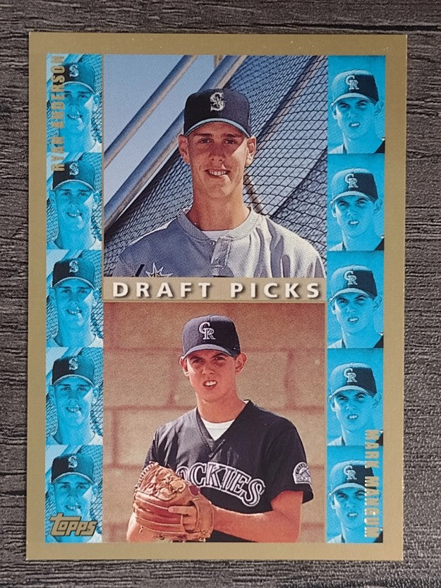 1998 Topps #491 Ryan Anderson RC