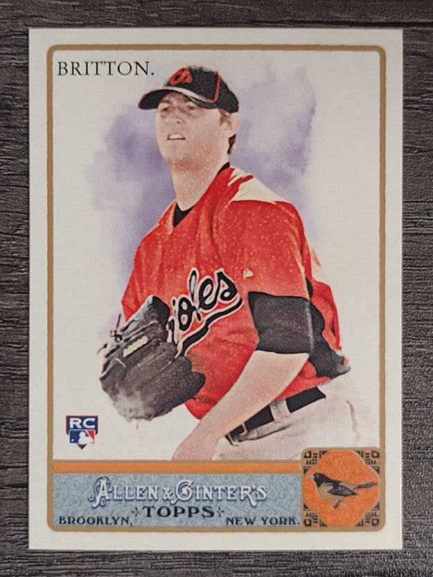 2011 Topps Allen and Ginter #97 Zach Britton RC