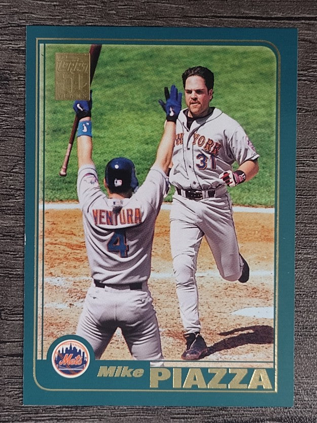 2001 Topps #706 Mike Piazza