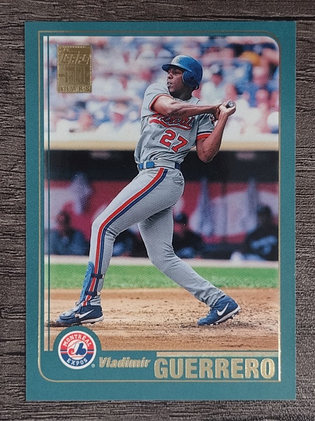 2001 Topps #300 Vladimir Guerrero