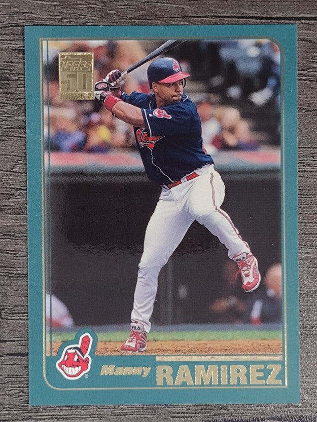 2001 Topps #90 Manny Ramirez