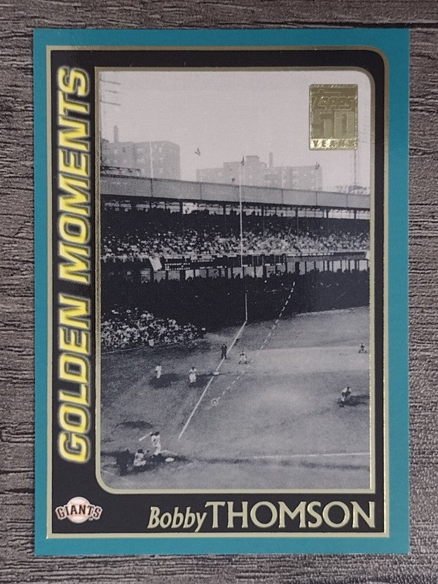 2001 Topps #379 Bobby Thomson GM