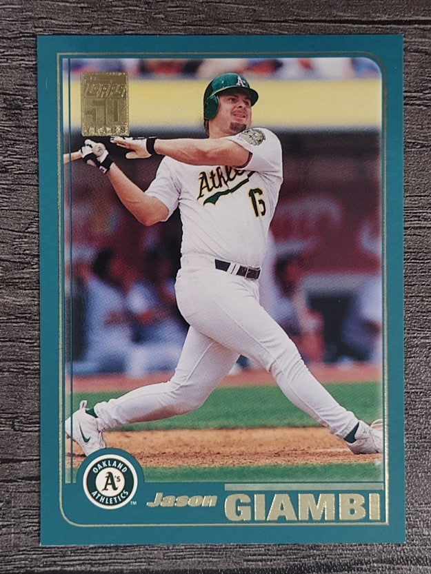 2001 Topps #210 Jason Giambi