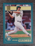 2001 Topps #210 Jason Giambi