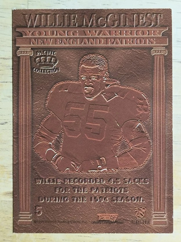 1995 Pacific Young Warriors #5 Willie McGinest