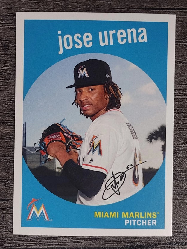 2018 Topps Archives #48 Jose Urena