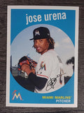 2018 Topps Archives #48 Jose Urena