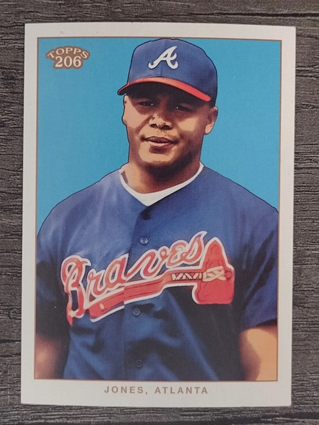 2002 Topps 206 #194 Andruw Jones