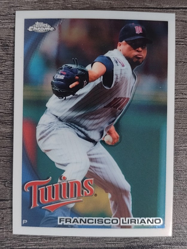 2010 Topps Chrome #98 Francisco Liriano