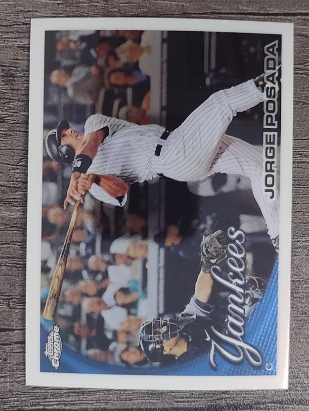 2010 Topps Chrome #37 Jorge Posada