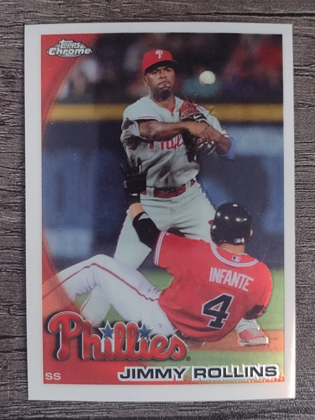 2010 Topps Chrome #116 Jimmy Rollins