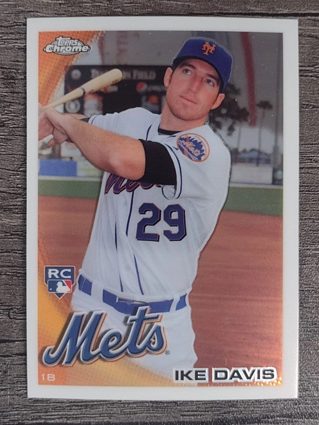 2010 Topps Chrome #184 Ike Davis RC