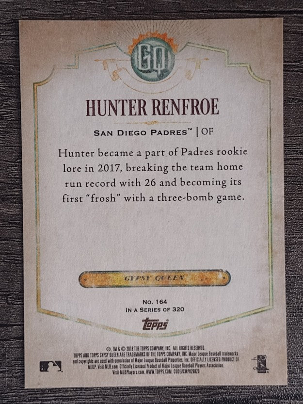 2018 Topps Gypsy Queen #164 Hunter Renfroe