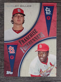 2013 Topps Update Franchise Forerunners #6 Bob Gibson/Shelby Miller