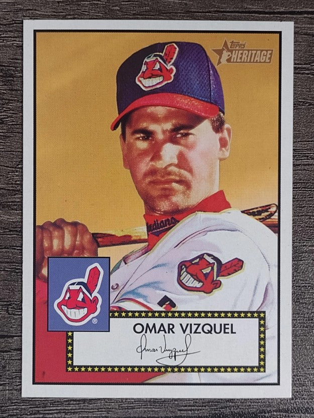 2001 Topps Heritage #215 Omar Vizquel