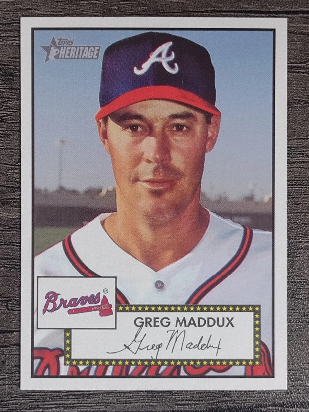 2001 Topps Heritage #49 Greg Maddux