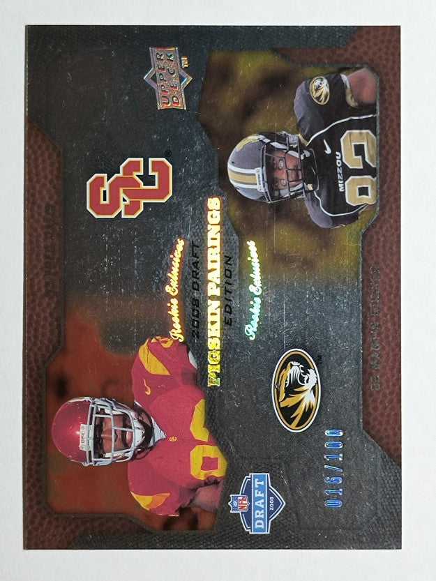 2008 Upper Deck Draft Edition Silver #215 Fred Davis/Martin Rucker