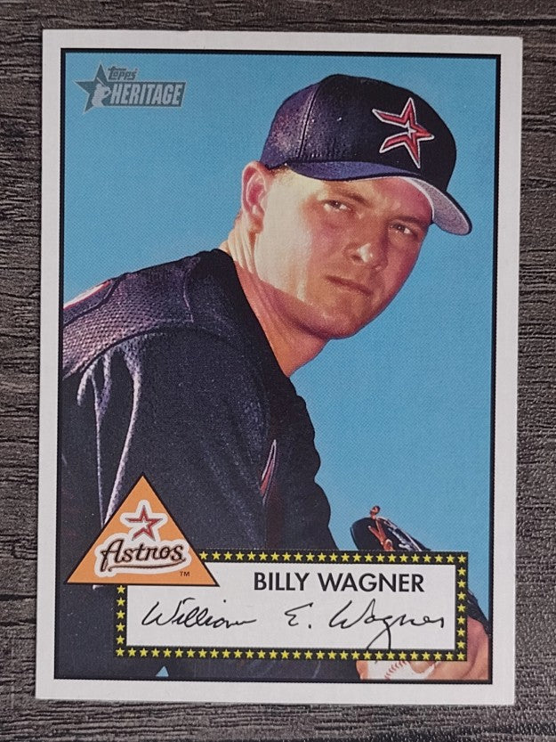 2001 Topps Heritage #69 Billy Wagner Black