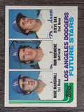 1982 Topps #681 Mike Marshall RC/Ron Roenicke RC/Steve Sax RC