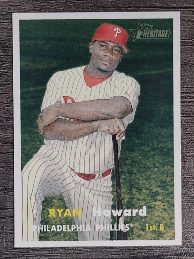 2006 Topps Heritage #219 Ryan Howard