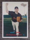 2006 Topps Heritage #312 Matt Cain SP